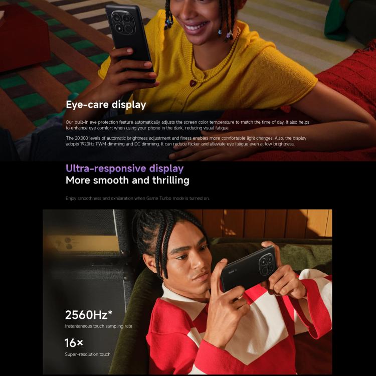 Xiaomi Redmi Note 14 Pro 5G Global, 8GB+256GB, In-screen Fingerprint, 6.67 inch Xiaomi HyperOS MediaTek Dimensity 7300-Ultra Octa Core, NFC, Network: 5G, Note 14 Pro 5G, 8GB+256GB(Black), Note 14 Pro 5G, 8GB+256GB(Purple) Xiaomi Redmi Note 14 Pro 5G Global, 8GB+256GB, In-screen Fingerprint, 6.67 inch Xiaomi HyperOS MediaTek Dimensity 7300-Ultra Octa Core, NFC, Network: 5G, Note 14 Pro 5G, 8GB+256GB(Black), Note 14 Pro 5G, 8GB+256GB(Purple)
